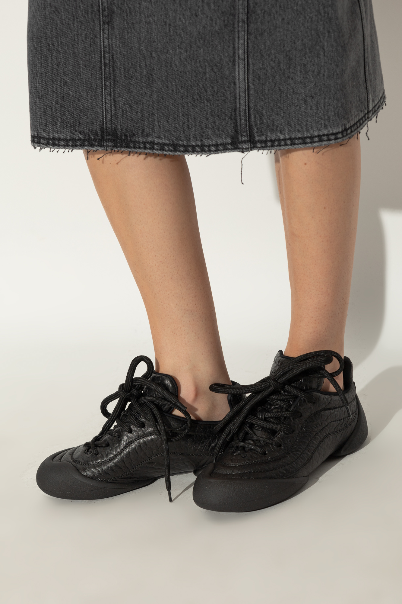 スニーカー alexander mcqueen FW24 FLEXION SNEAKER (808181 WHABE1000) Black Sneakers Flexion Alexander McQueen - Vitkac AS